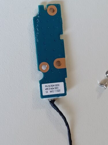 Lenovo ThinkPad X1 Carbon 3rd GEN Power Button Switch Board Cable SC50A10030