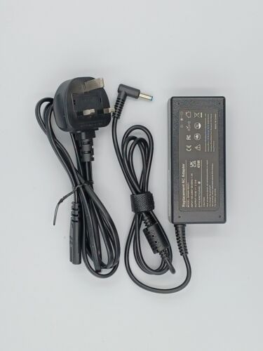Replacement Power Adapter Charger for HP Stream 45W 2.31A 19.5V UK Plug 4.5 x 3M