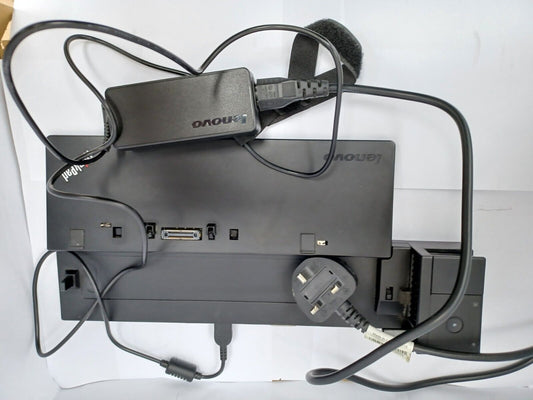 Lenovo ThinkPad Pro 40A1 Dock sd20F82751 Docking Station + 65W Power Adapter